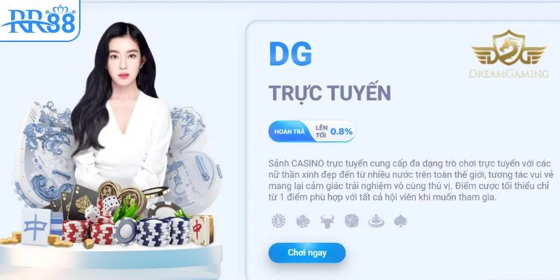 Các nhà cung cấp game tại sảnh Casino RR88